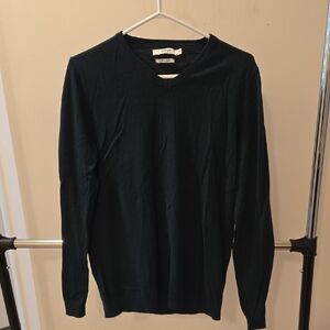 Jack and Jones Men's V-Neck Sweater - Black